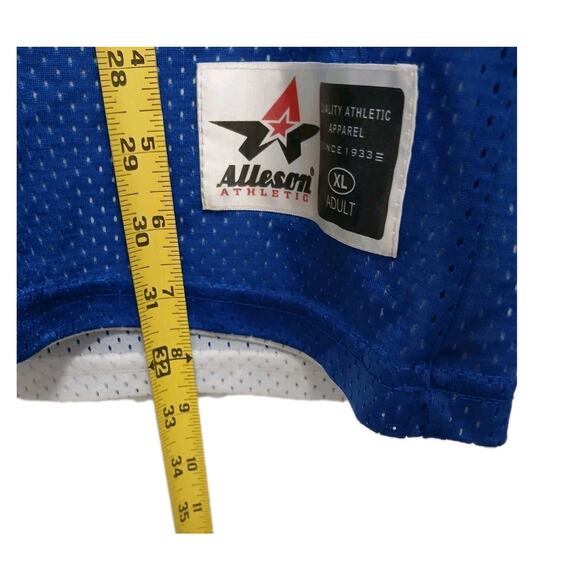 Vntg Gatorade Jr. NBA Championship Series Mesh Tank Top Mens XL Blue Reversible - Picture 14 of 15